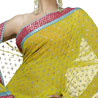 Mirror Work Saree