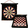 Magnetic Dart Board Game & Chess Game